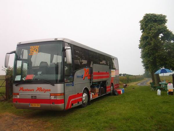 Touringcar met 50 zitplaatsen van Pasteur Reizen
